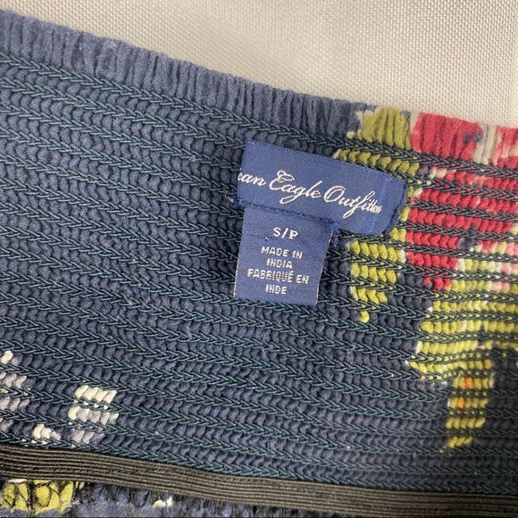 American Eagle Outfitters Blue Floral Tank Top - Picture 4 of 8